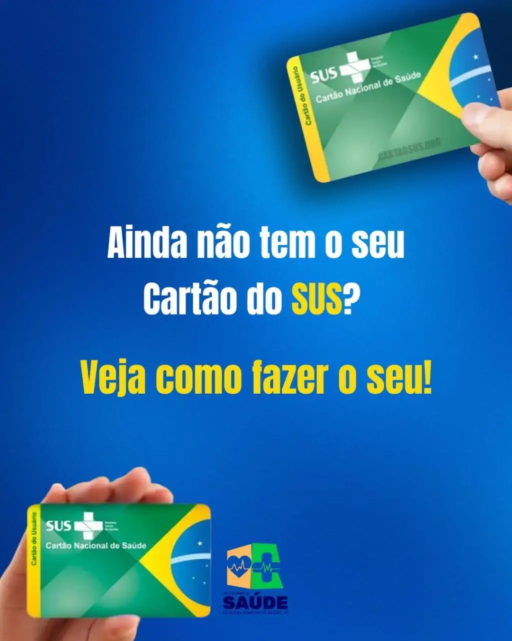 Foto 3 – Vem acompanhar essa atualização sobre o Cartão do SUS!