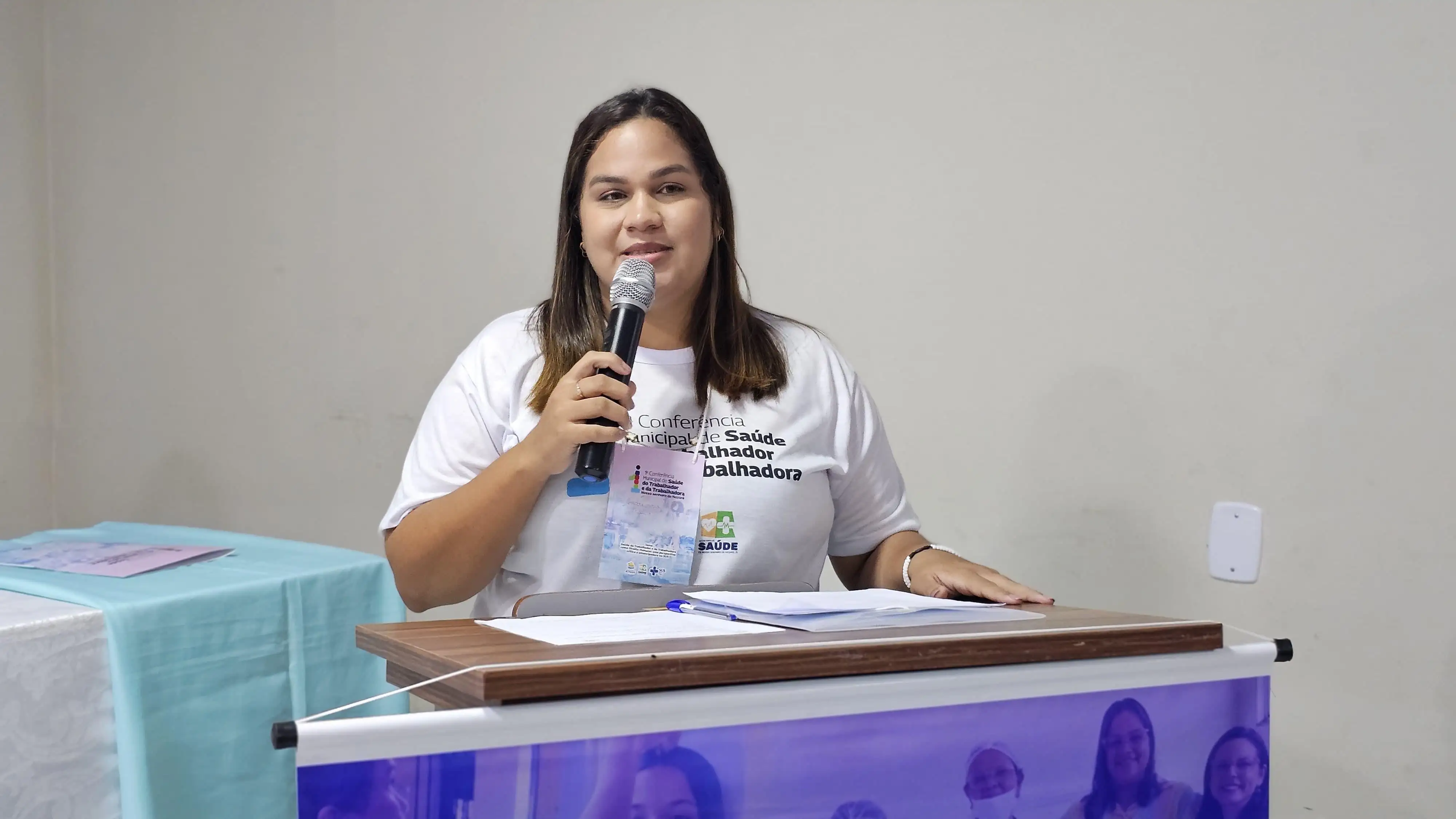 Foto 2 – Primeira Conferência Municipal da Saúde do Trabalhador e da Trabalhadora