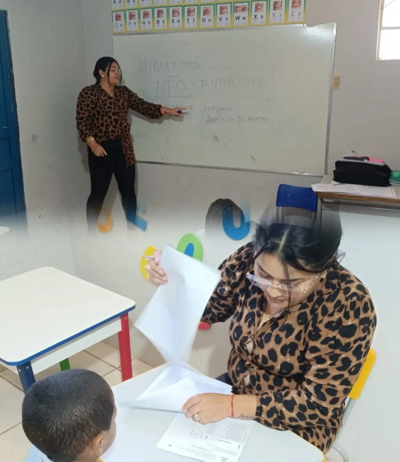 PSE promove avaliação alimentar e palestra sobre alimentação saudável na Escola José Soares de Sousa .