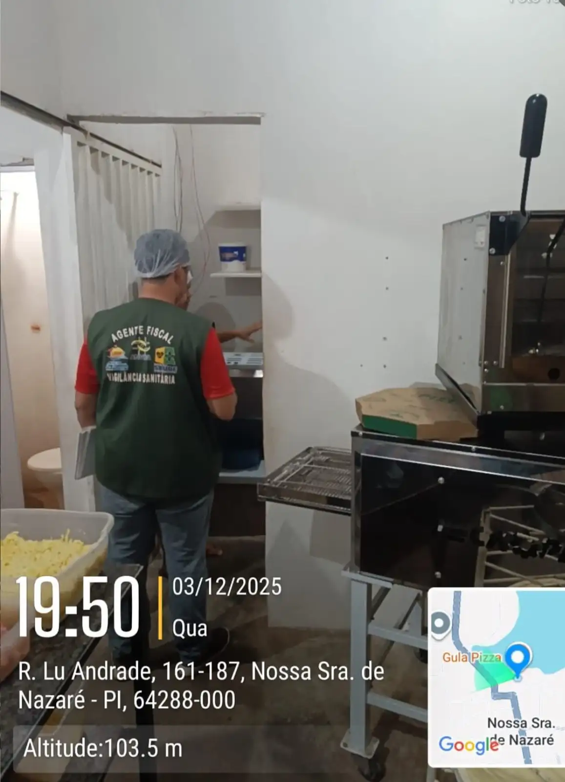 Foto 4 – Vigilância Sanitária em ação na orla do Açude!