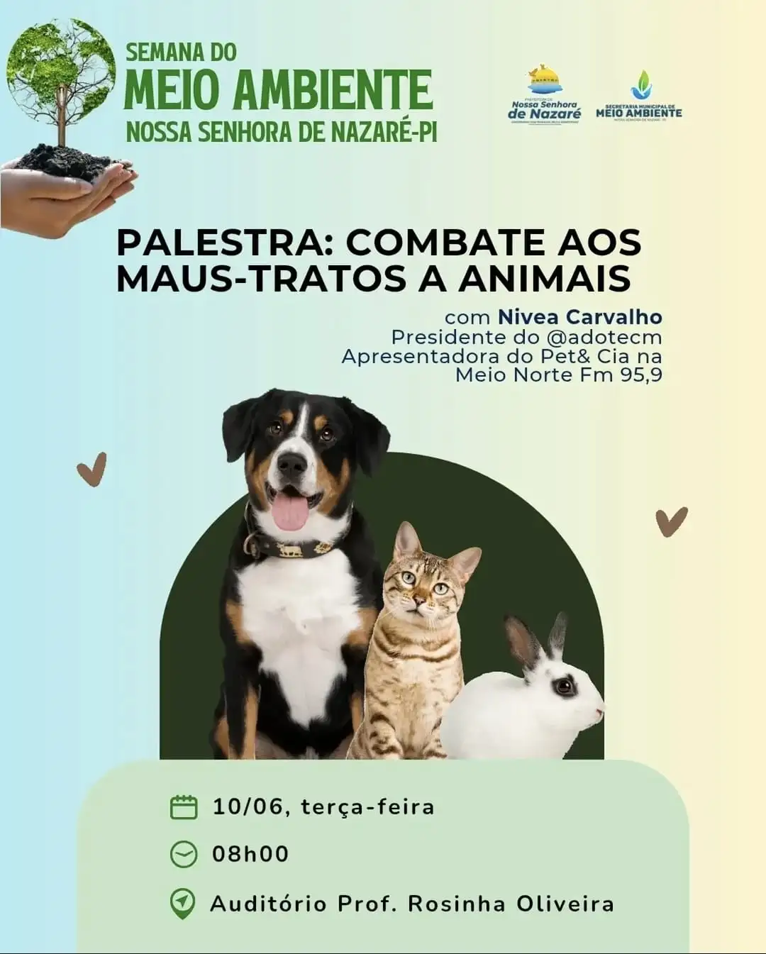 Palestra: Combate aos Maus-Tratos a Animais