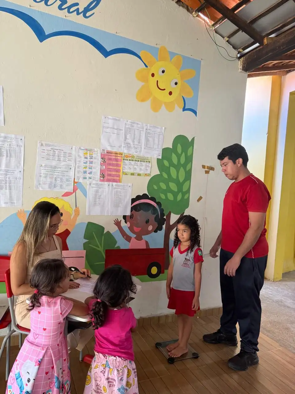 Foto 8 – Dia de Ação do PSE na Creche Tia Eulina 🏫💙