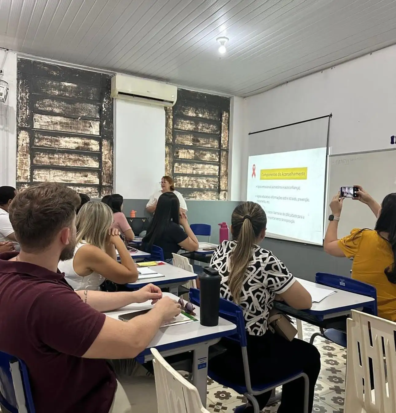 Foto 1 – Capacitação em Testagem Rápida e Manejo de ISTs