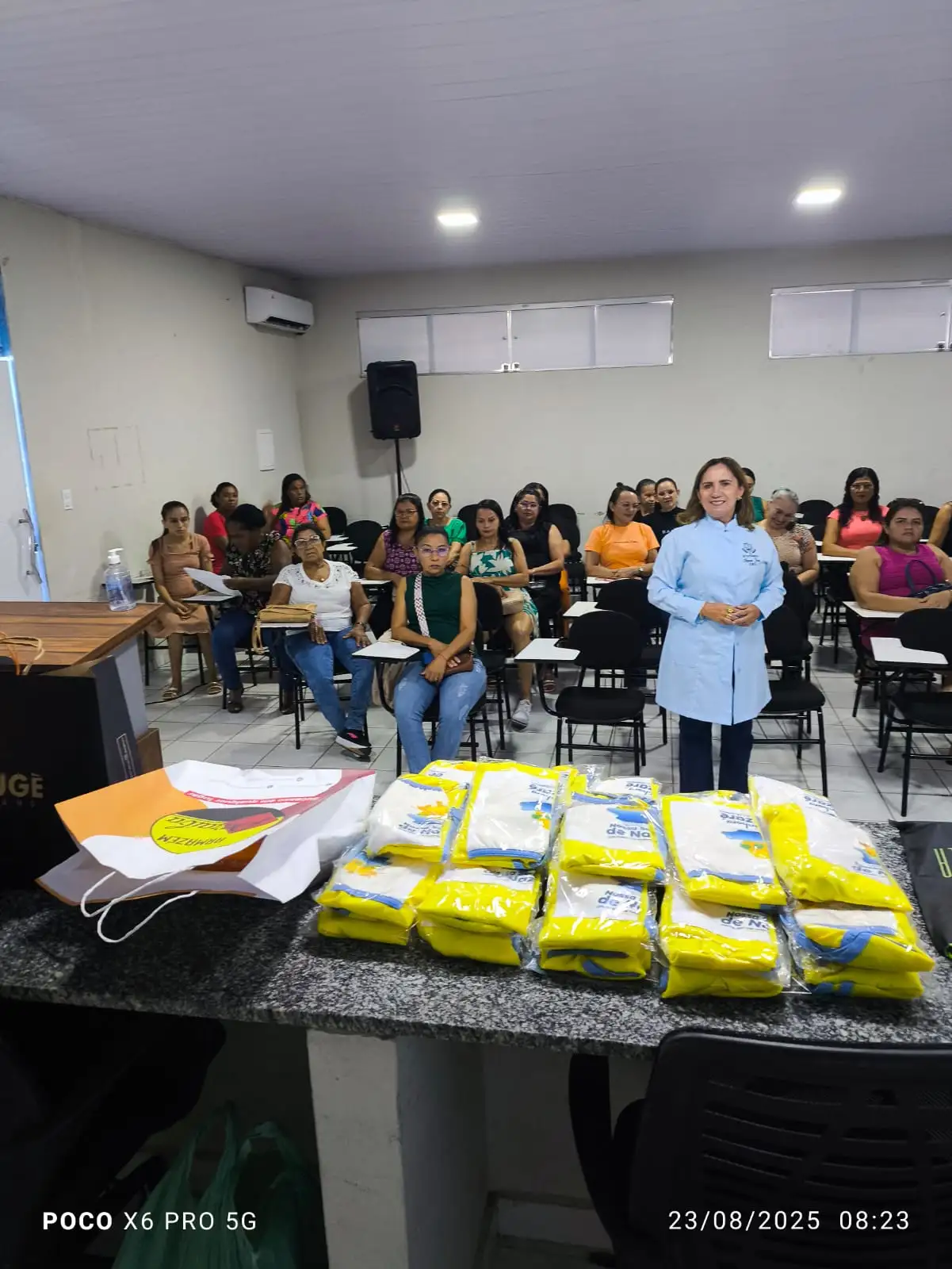 Foto 2 – Capacitação das Merendeiras: mais sabor e qualidade na merenda escolar
