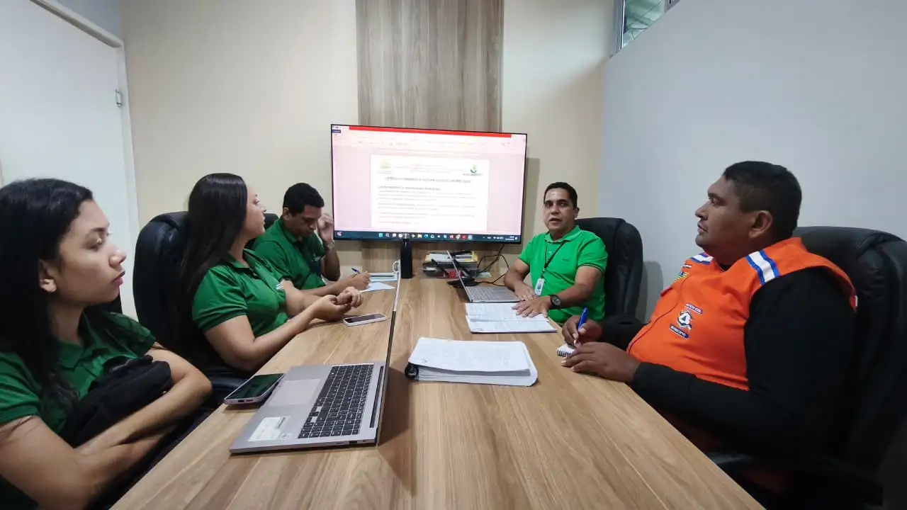 Foto 3 – Reunião de planejamento