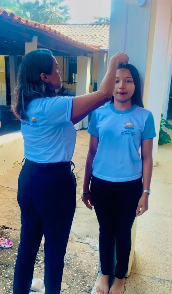 Foto 2 – Abertura do Programa Saúde na Escola (PSE) 🍏📚