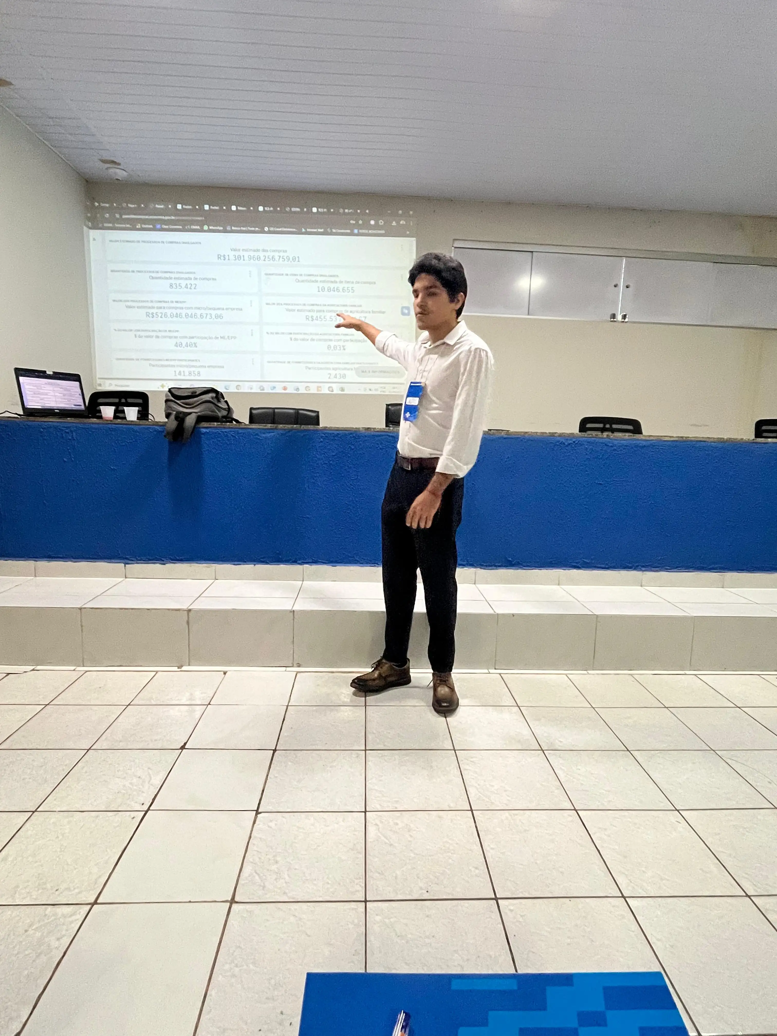 Foto 1 – Oficina sobre Compras Governamentais é realizada em Nossa Senhora de Nazaré