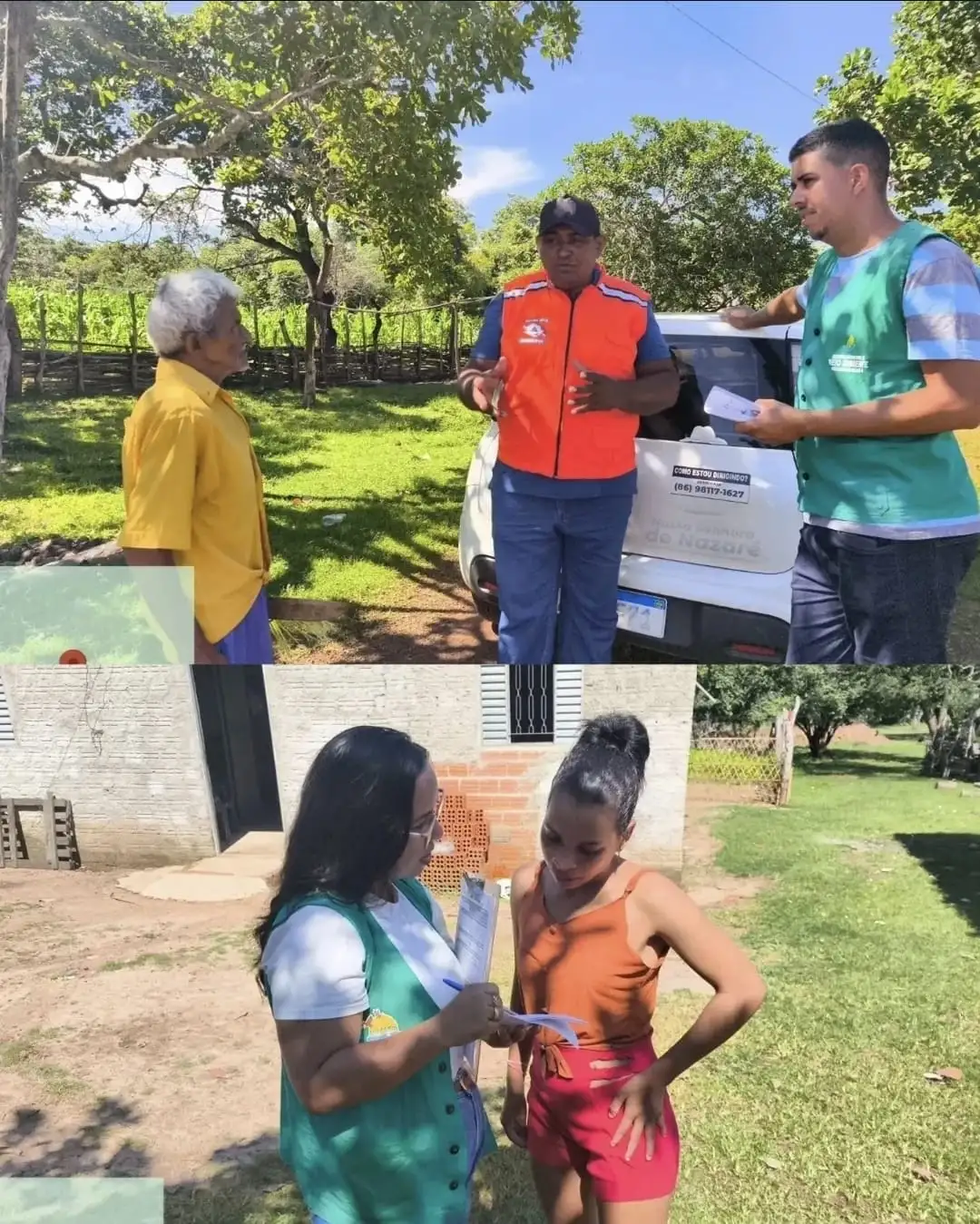 Ação Ambiental em Pereiros reforça combate às caieiras e conscientização da população