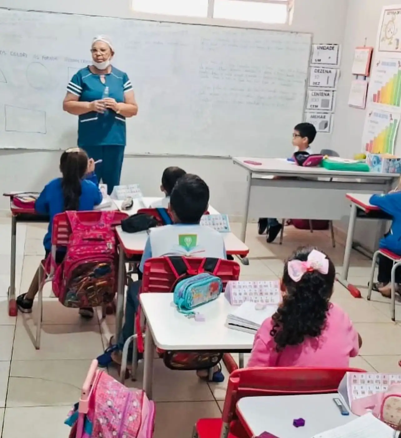 Foto 1 – Escola Félix Soares ensina na prática a importância da saúde e bem-estar