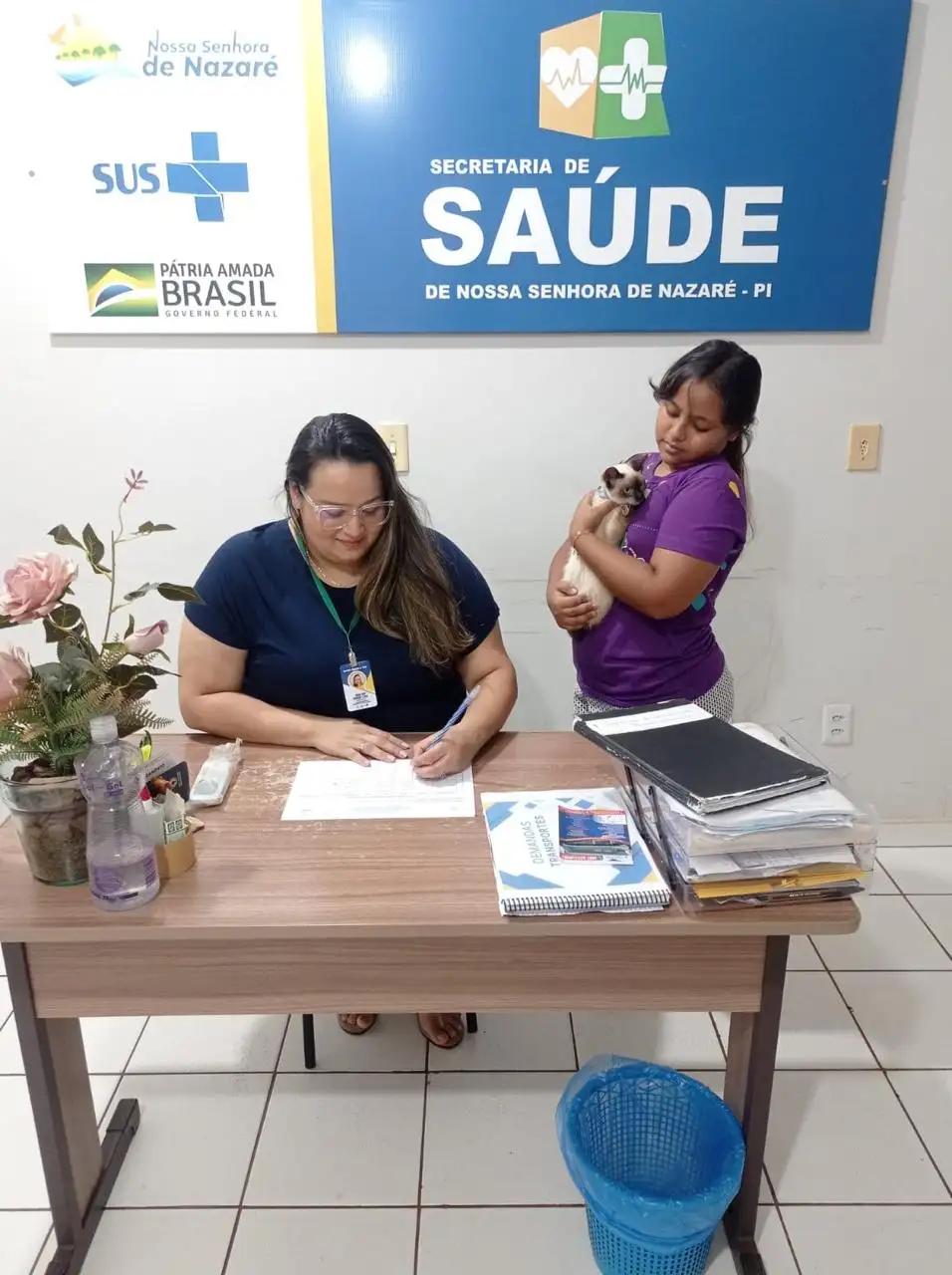 Foto 2 – 🐾💚 Hoje foi dia de cuidar dos nossos pets!