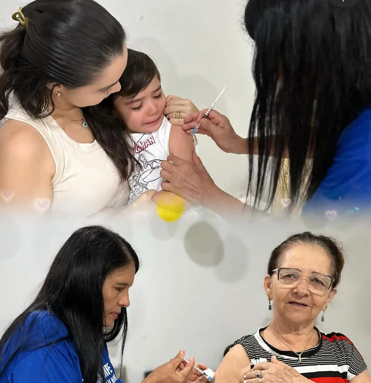 Foto 3 – Dia D de imunização .