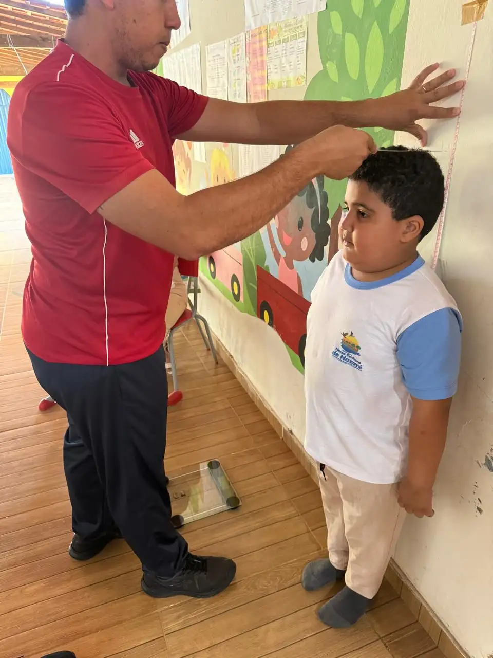 Foto 4 – Dia de Ação do PSE na Creche Tia Eulina 🏫💙